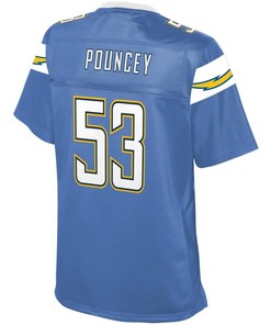 Mike Pouncey Los Angeles Chargers Nfl Pro Line Womens Alternate Player Jersey - Powder Blue