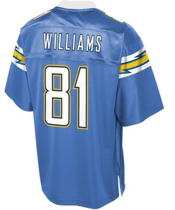 Mike Williams Los Angeles Chargers Nfl Pro Line Alternate Player Jersey - Powder Blue