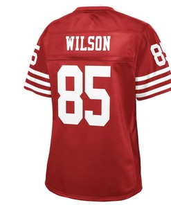 Mike Wilson San Francisco 49ers Nfl Pro Line Womens Retired Player Jersey - Scarlet