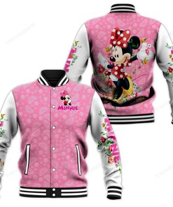 Minnie Baseball Jacket 13 Personalized 3d Baseball Jersey
