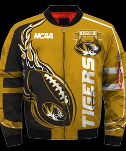 Missouri Tigers Jacket 3D Printed Fire Ball