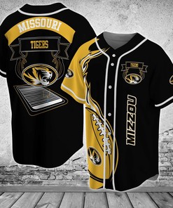 Missouri Tigers NCAA Baseball Jersey Shirt Classic