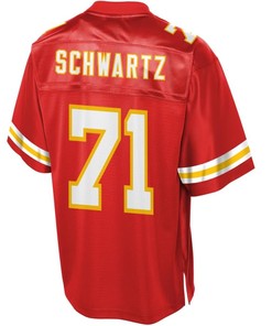 Mitchell Schwartz Kansas City Chiefs Nfl Pro Line Player Jersey - Red
