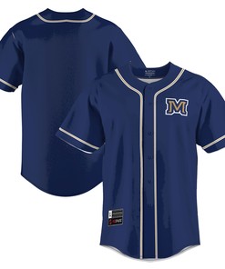 Montana State Bobcats Baseball Jersey - Navy Ncaa