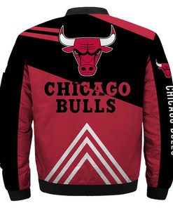 NBA Bomber Jacket Men Chicago Bulls Jackets
