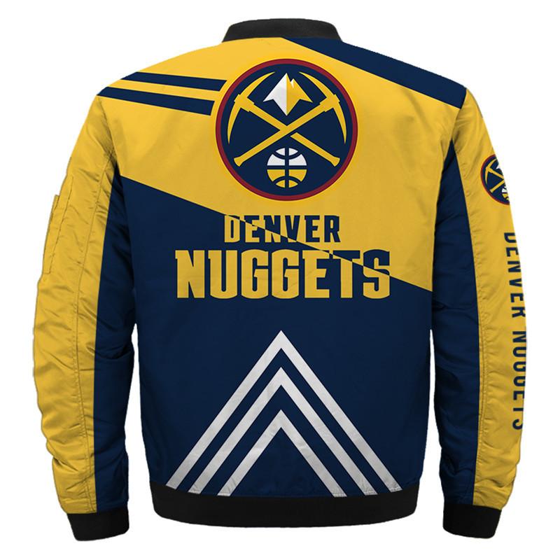 NBA Bomber Jacket Men Denver Nuggets Jacket