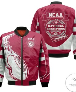 NCAA Alabama Crimson Tide Bomber Jacket V1
