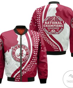 NCAA Alabama Crimson Tide Bomber Jacket V11