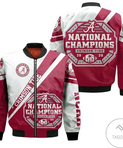 NCAA Alabama Crimson Tide Bomber Jacket V12