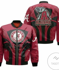 NCAA Alabama Crimson Tide Bomber Jacket V6