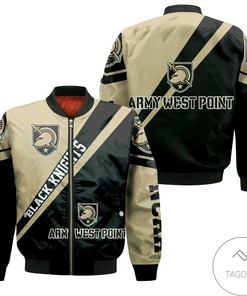 NCAA Army Black Knights Cross Style Bomber Jacket