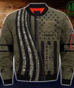 NCAA Boise State Broncos Camo For Fan Bomber Jacket