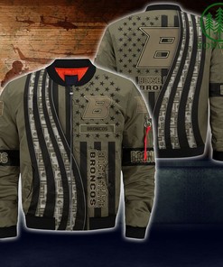NCAA Boise State Broncos Camo For Fan Bomber Jacket