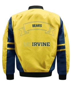 NCAA California Golden Bears Blue Ball Bomber Jacket