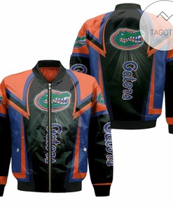 NCAA Florida Gators Black Orange Bomber Jacket