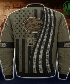NCAA Florida Gators Camo Bomber Jacket