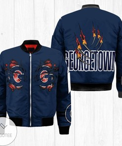 NCAA Georgetown Hoyas Claws Bomber Jacket