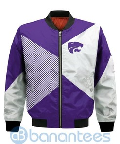 NCAA Kansas State Wildcats Purple Damn Right Bomber Jacket