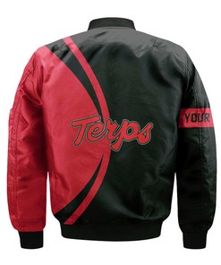 NCAA Maryland Terrapins Custom Text Champions Bomber Jacket