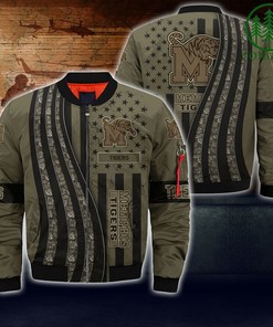 NCAA Memphis Tigers Camo For Fans Bomber Jacket