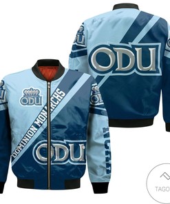 NCAA Old Dominion Monarchs Cross Style Bomber Jacket