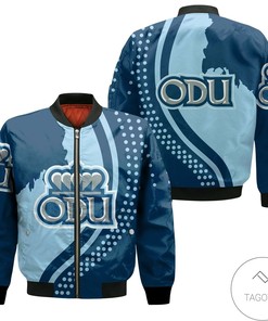 NCAA Old Dominion Monarchs USA Map Bomber Jacket
