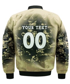 NCAA Purdue Boilermakers Custom Text Number Gold Black Bomber Jacket V12