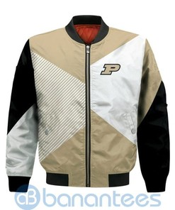 NCAA Purdue Boilermakers Damn Right Gold Bomber Jacket