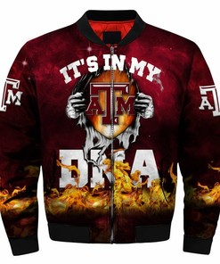 NCAA Texas A&M Aggies Baby Groot Bomber Jacket