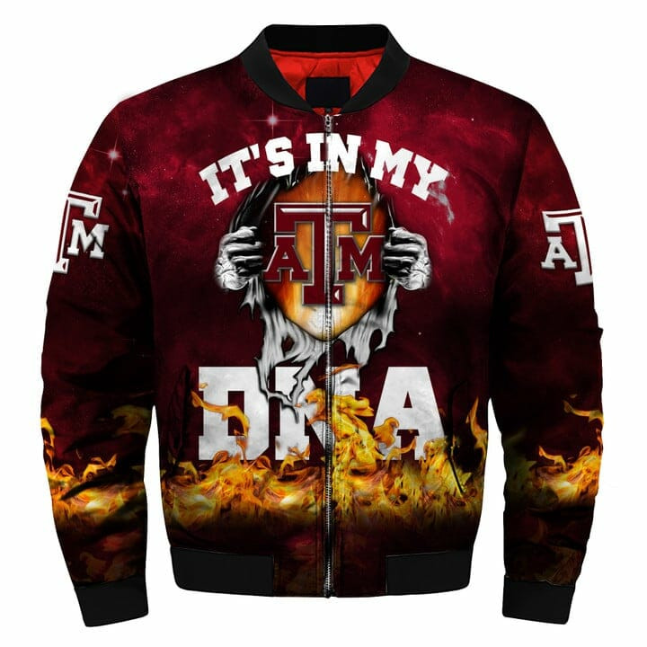 NCAA Texas A&M Aggies Baby Groot Bomber Jacket