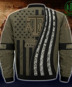 NCAA Texas A&M Aggies Camo Bomber Jacket