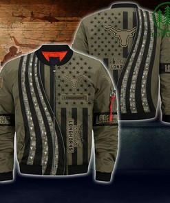 NCAA Texas Longhorns Camo Bomber Jacket