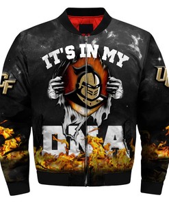 NCAA UCF Knights The Groot Black Bomber Jacket