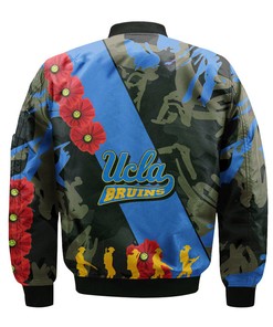 NCAA UCLA Bruins Floopy Flowers Bomber Jacket