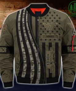 NCAA Virginia Tech Hokies Limited Bomber Jacket