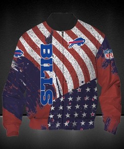 NFL Buffalo Bills American Flag Duty Bomber Jacket