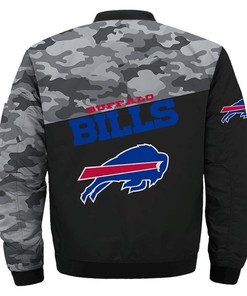 NFL Buffalo Bills Camo Version Bomber Jacket