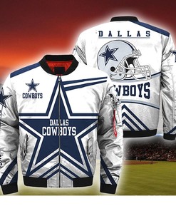 NFL Jacket Custom Dallas Cowboys Jackets Cheap For Fans