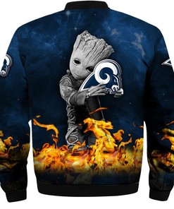NFL Los Angeles Rams Its In My DNA Bomber Jacket