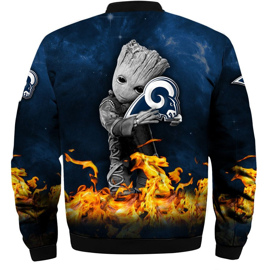 NFL Los Angeles Rams Its In My DNA Bomber Jacket