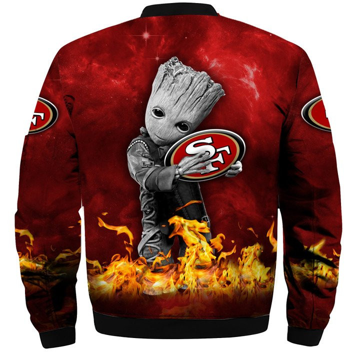 NFL San Francisco 49ers Groot Fire Bomber Jacket