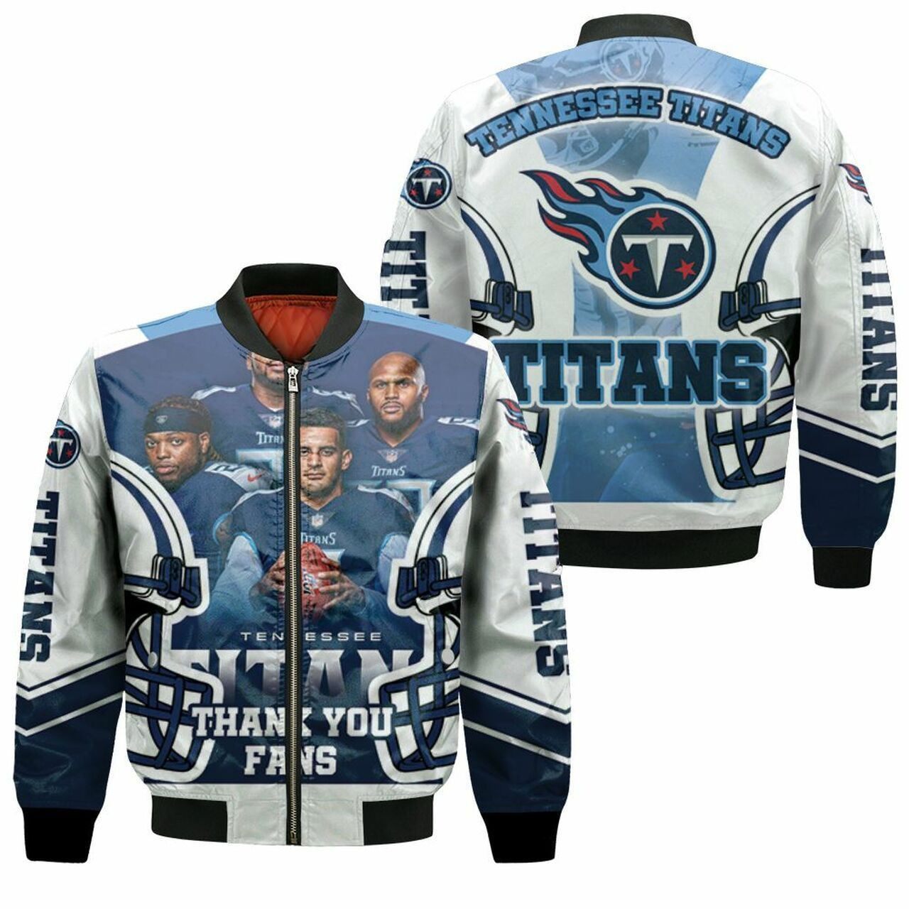 NFL Tennessee Titans Legends Bomber Jacket V2