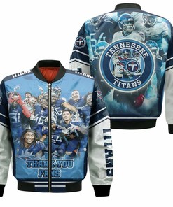 NFL Tennessee Titans Legends Bomber Jacket V4