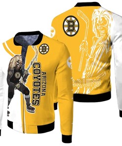 NHL Boston Bruins Bomber Jacket V4