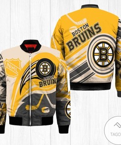 NHL Boston Bruins Bomber Jacket V5