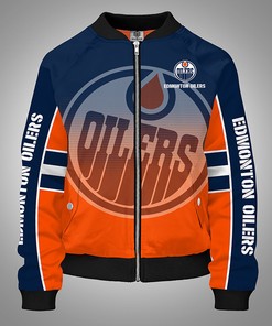 NHL Edmonton Oilers Bomber Jacket V2