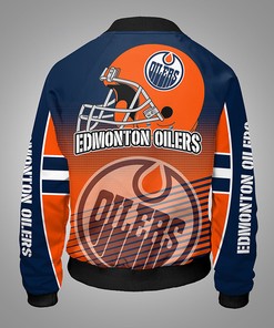NHL Edmonton Oilers Bomber Jacket V2