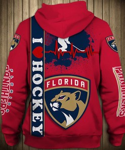 NHL Florida Panthers Heart Beats Bomber Jacket