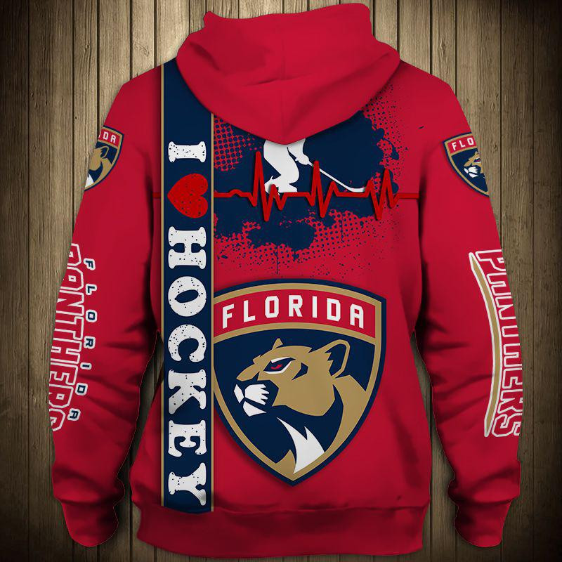 NHL Florida Panthers Heart Beats Bomber Jacket