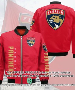 NHL Florida Panthers Red Edition Bomber Jacket